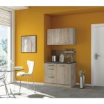 Keukenblok neapel 100cm licht eiken incl. Inbouwapparatuur HRG-240