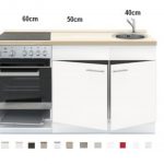 Keukenblok 150 x 60 cm incl. oven + kookplaat + spoelbak en wandkasten RAI-390