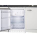 kitchenette 140cm met koelkast en kookplaat RAI-0004