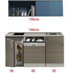 Kitchenette 160cm Vigo incl al inbouw apparatuur RAI-225