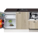 Keukenblok 180cm incl vaatwasser en inbouw koelkast RAI-3738