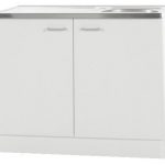 Keukenblok met RVS aanrecht 100cm x 50cm RAI-69