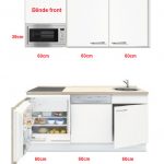 Keukenblok wit hoogglans 180 cm incl koelkast, kookplaat en afzuigkap RAI-5421