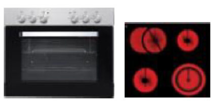 4-in-1 Kitchenette + oven + kookplaat + vaatwasser + bergruimte 180cm RAI-1099 - Afbeelding 6