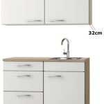 Kitchenette 100 Dakar met drie laden en wandkast RAI-0808