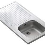 RVS aanrechtblad opleg 100 x 50 cm HRG-8349