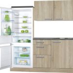 Keukenblok 150 x 60 cm incl. spoelbak en wandkasten RAI-489