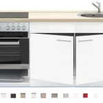 3-in-1 Keukenblok 180 x 60 cm incl. oven + kookplaat + spoelbak RAI-299