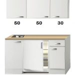 Kitchenette 130cm met wandkasten HRG-88