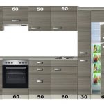 Rechte keuken 270cm incl apparatuur RAI-320