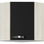 Hoek wandkast Faro Antraciet (BxHxD) 60,0x57,6x34,6 cm OED606-9-85