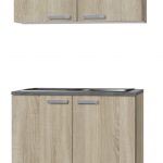 Neapel keukenblok en bovenkast 100 x 60 cm HRG-1935