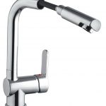 Eéngreepsmengkraan met uittrekbare uitloop Incl. aansluitslangen 79700 RAI-89