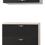 Buffetkast met bovenkast Faro Antraciet 100 x 60 cm OPTI-0303