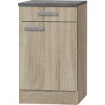 Onderkast met een La Napels acacia-Decor (BxHxD) 50,0x84,8x60,0 cm HRG-990