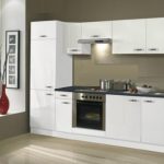 Keuken Lagos 270 cm wit hoogglans Incl. Inbouwapparatuur OPTI-125