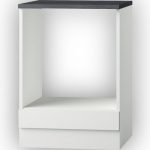 Kabinet Lagos White satin (BxHxD) 60,0x84,8x60,0 cm UO634-9