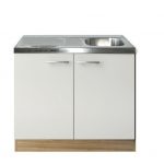 Keukenblok Bilbao créme (BxHxD) 100,0x84,8x60,0 cm OPTI-2190