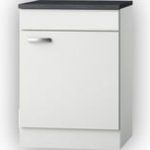 Onderkast Lagos White Glans (BxHxD) 60,0 x 84,8 x 60,0 cm UC606-9