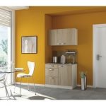 Keukenblok padua 100cm licht eiken incl. Inbouwapparatuur HRG-230