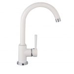 Eéngreepsmengkraan met hoge uitloop Incl. aansluitslangen 79136 RAI-69