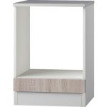 Kabinet Padua licht eiken ruw gezaagd (BxHxD) 60,0x84,8x60,0 cm HRG-565