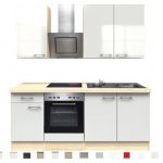 Keuken Wit Hoogglans Abaco 210 cm Incl. Inbouwapparatuur HRG-8839