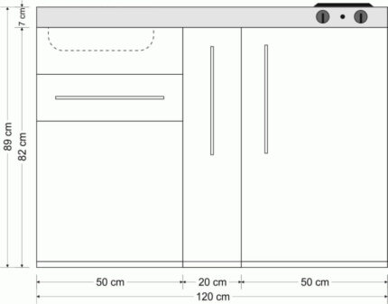 MP 120A met apothekers la en koelkast - Afbeelding 10