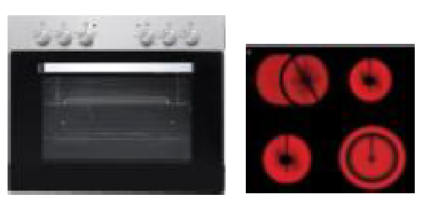 Keuken 220 cm met gekleurd wandrek Incl. Inbouwapparatuur KT241E-9-1052 - Afbeelding 3